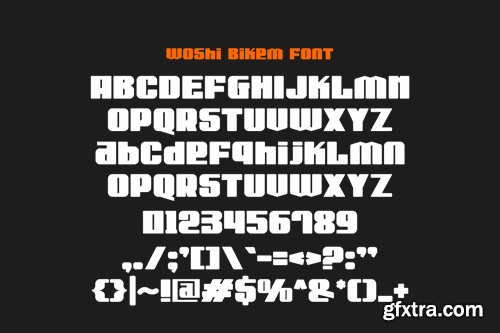 Woshi Bikem - Automotive & Sport Font JJ9WYJ7 Woshi Bikem - Automotive & Sport Font JJ9WYJ7