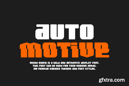 Woshi Bikem - Automotive & Sport Font JJ9WYJ7 Woshi Bikem - Automotive & Sport Font JJ9WYJ7