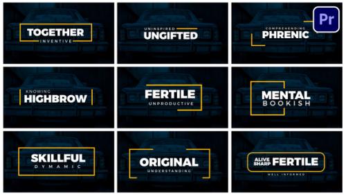 Minimal Titles - 54057781