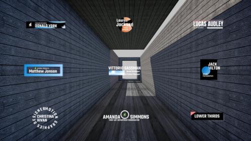 Clean Lower Thirds | MOGRT - 54065292