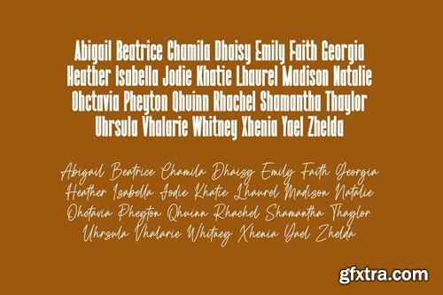 Buttercy Font Duo RWFL3EN Buttercy Font Duo RWFL3EN