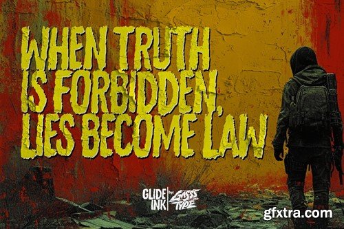 Glide Ink – Fast Rough Display Font 4L9ES56 Glide Ink – Fast Rough Display Font 4L9ES56