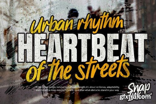 Snap Ink - Rough Brush Font F7KVF4R Snap Ink - Rough Brush Font F7KVF4R