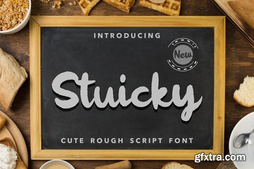 Stuicky Rough Script Font JX4VZHR Stuicky Rough Script Font JX4VZHR