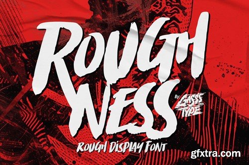 Roughness – Messy and Rough Font for Bold Designs XRELXYF Roughness – Messy and Rough Font for Bold Designs XRELXYF