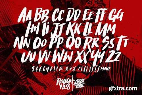 Roughness – Messy and Rough Font for Bold Designs XRELXYF Roughness – Messy and Rough Font for Bold Designs XRELXYF
