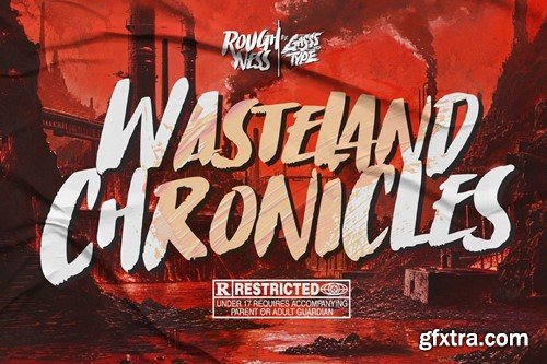 Roughness – Messy and Rough Font for Bold Designs XRELXYF Roughness – Messy and Rough Font for Bold Designs XRELXYF