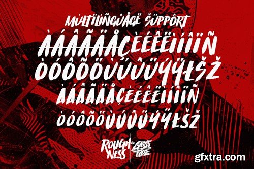 Roughness – Messy and Rough Font for Bold Designs XRELXYF Roughness – Messy and Rough Font for Bold Designs XRELXYF