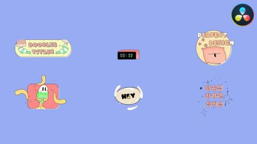 Morning Sweet Titles for DaVinci Resolve - 54065485