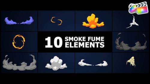 Smoke Fume Elements for FCPX - 54066388