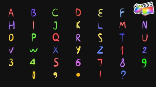 Characters Snake Alphabet | FCPX - 54066608