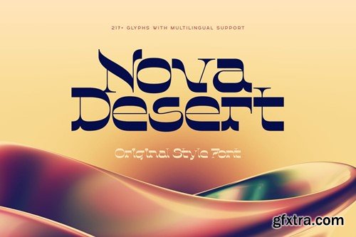 Nova Desert — Original Style font QAJHTZ3 Nova Desert — Original Style font QAJHTZ3