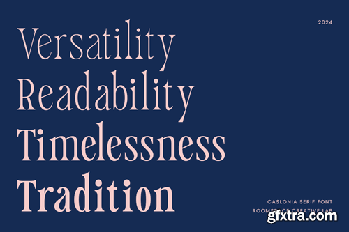 Caslonia - Retro Branding Logo Font 67GX6D7 Caslonia - Retro Branding Logo Font 67GX6D7
