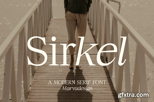 Sirkel - A Modern Serif Font Sirkel - A Modern Serif Font