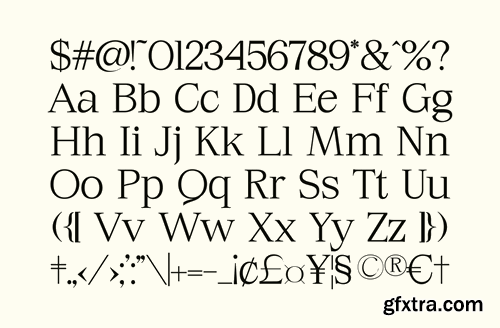 Sirkel - A Modern Serif Font Sirkel - A Modern Serif Font