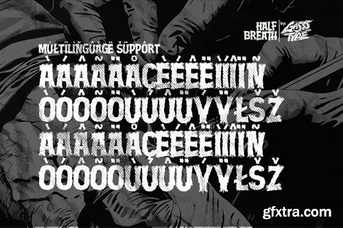 Half Breath – Rotten Font THR8R95 Half Breath – Rotten Font THR8R95