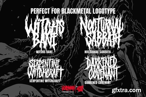 Voidthorn – Black Metal Font SPEWXSN Voidthorn – Black Metal Font SPEWXSN