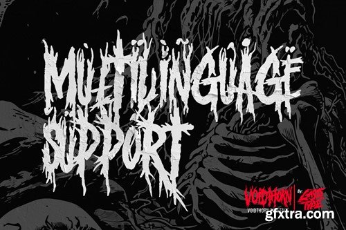 Voidthorn – Black Metal Font SPEWXSN Voidthorn – Black Metal Font SPEWXSN