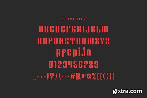 Folettes Futuristic Display Font L3K23LF Folettes Futuristic Display Font L3K23LF
