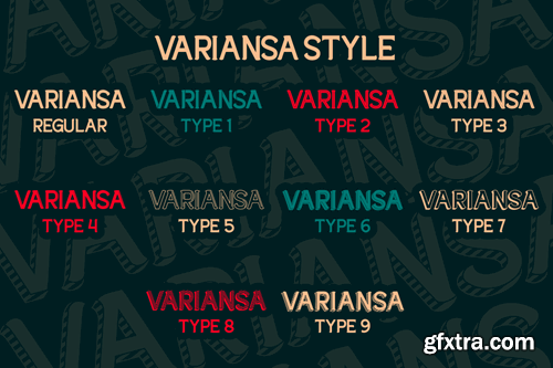 Variansa - Multi Display Font 7RBZKSH Variansa - Multi Display Font 7RBZKSH
