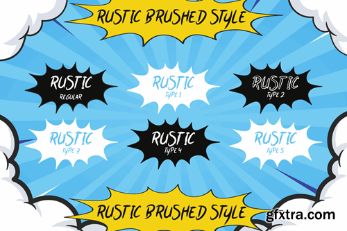 Rustic Brushed - Brush Font M2HPW6T Rustic Brushed - Brush Font M2HPW6T