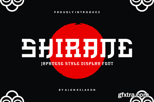 Shirane Japanese Font JVFS7EN Shirane Japanese Font JVFS7EN