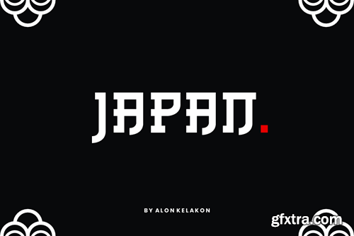 Shirane Japanese Font JVFS7EN Shirane Japanese Font JVFS7EN