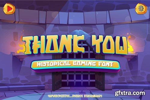 Crygords - Historical Gaming Font YVTMD42 Crygords - Historical Gaming Font YVTMD42