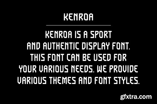 Kenroa - Sport & Tall Font F22Y92R Kenroa - Sport & Tall Font F22Y92R