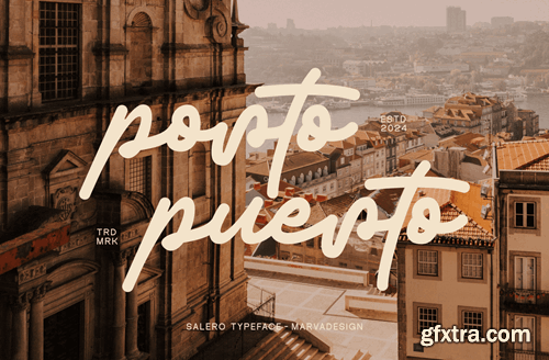 Salero - Script Font FM47BRN Salero - Script Font FM47BRN