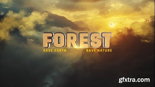 Videohive The Forest I Title Opener 54550800