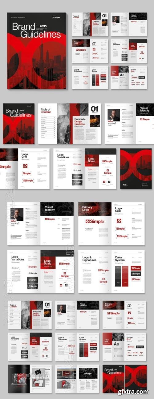 Brand Guidelines Brochure Layout 764574883 Brand Guidelines Brochure Layout 764574883