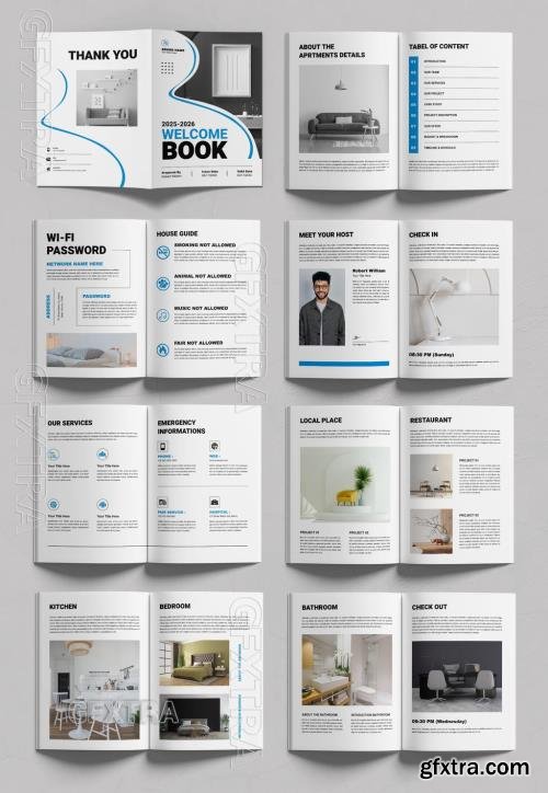 Welcome Book Design Template Layout 769143267 Welcome Book Design Template Layout 769143267