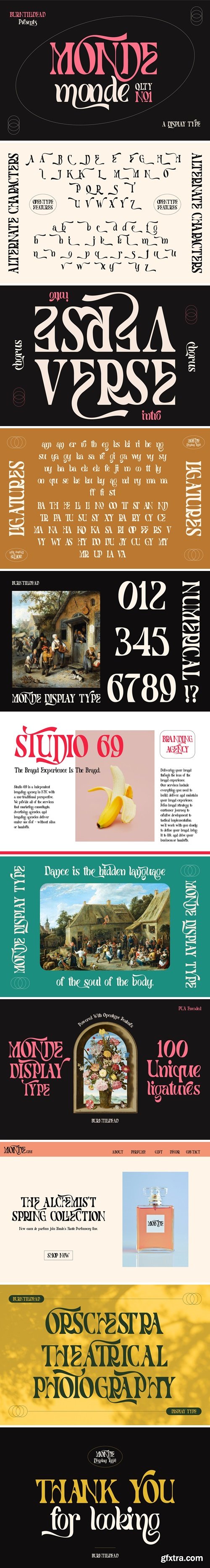 CM - Monde - 100 Ligatures 6200593