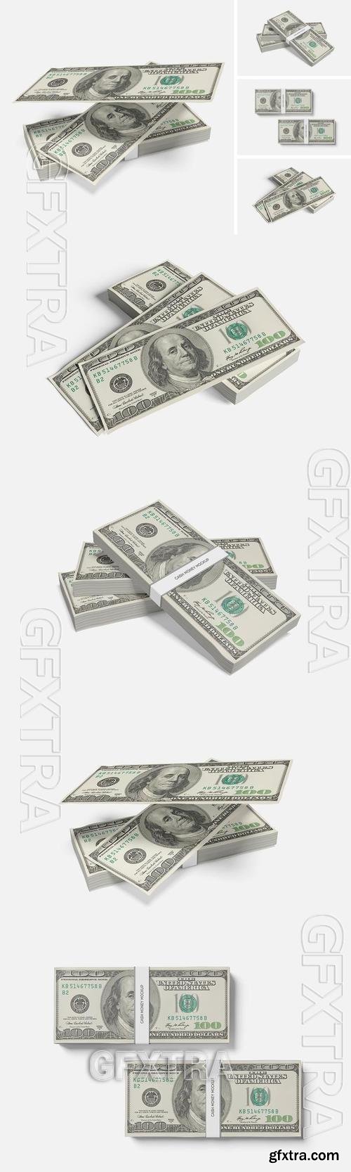 Cash Money Mockup H6C4R55 Cash Money Mockup H6C4R55