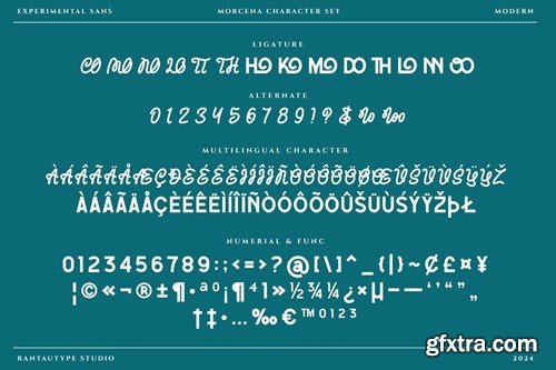 Morcena Experimental Sans Font H4NBU59 Morcena Experimental Sans Font H4NBU59