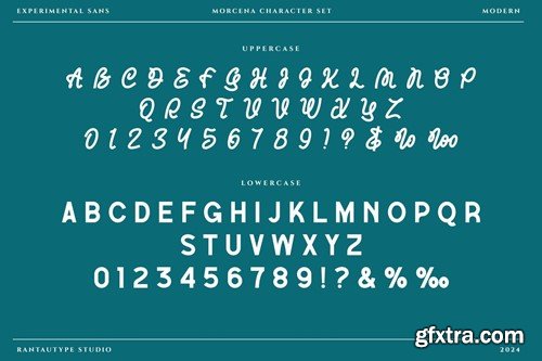 Morcena Experimental Sans Font H4NBU59 Morcena Experimental Sans Font H4NBU59