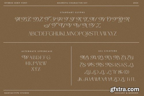 Madreya Combination Serif Font 6JUM55Y Madreya Combination Serif Font 6JUM55Y