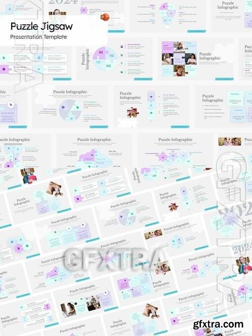 Puzzle Jigsaw Infographic 3D943LQ Puzzle Jigsaw Infographic 3D943LQ