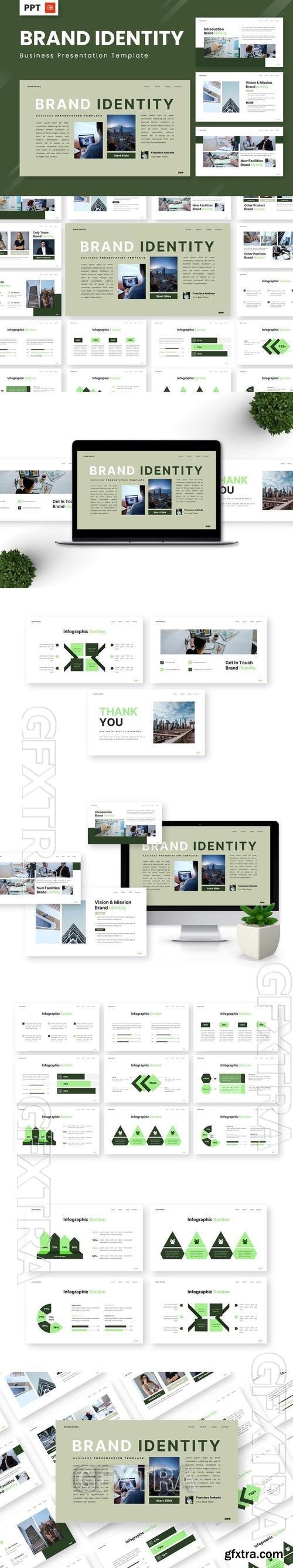 Brand Identity - Business Powerpoint Templates 8Y6DHXQ Brand Identity - Business Powerpoint Templates 8Y6DHXQ
