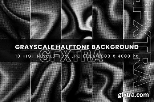 Grayscale Halftone Background B8TG5B5 Grayscale Halftone Background B8TG5B5