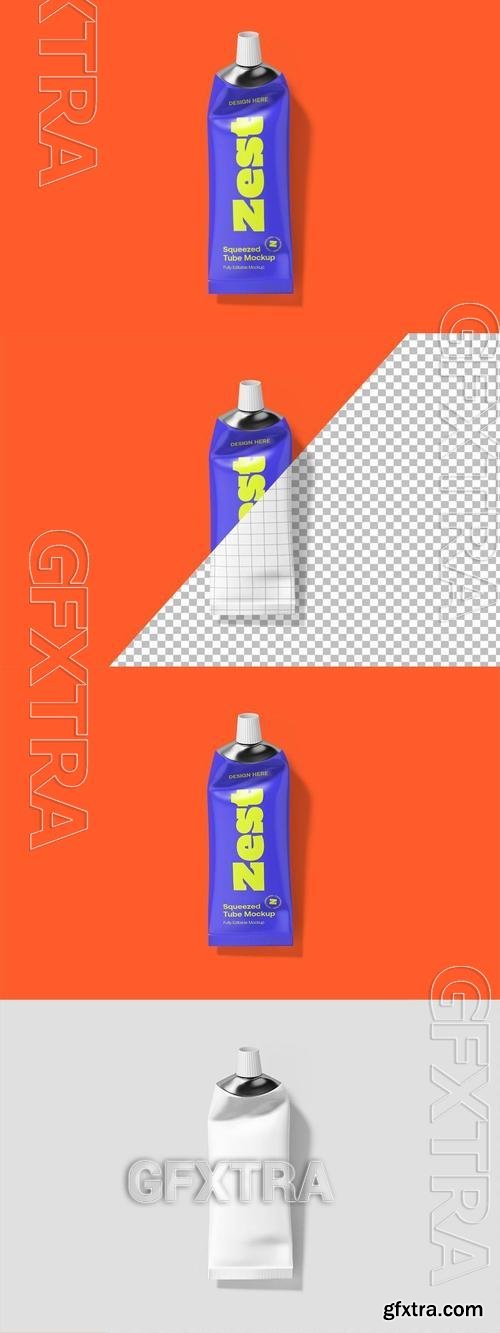 Cream Tube Mockup TVCXLQE Cream Tube Mockup TVCXLQE