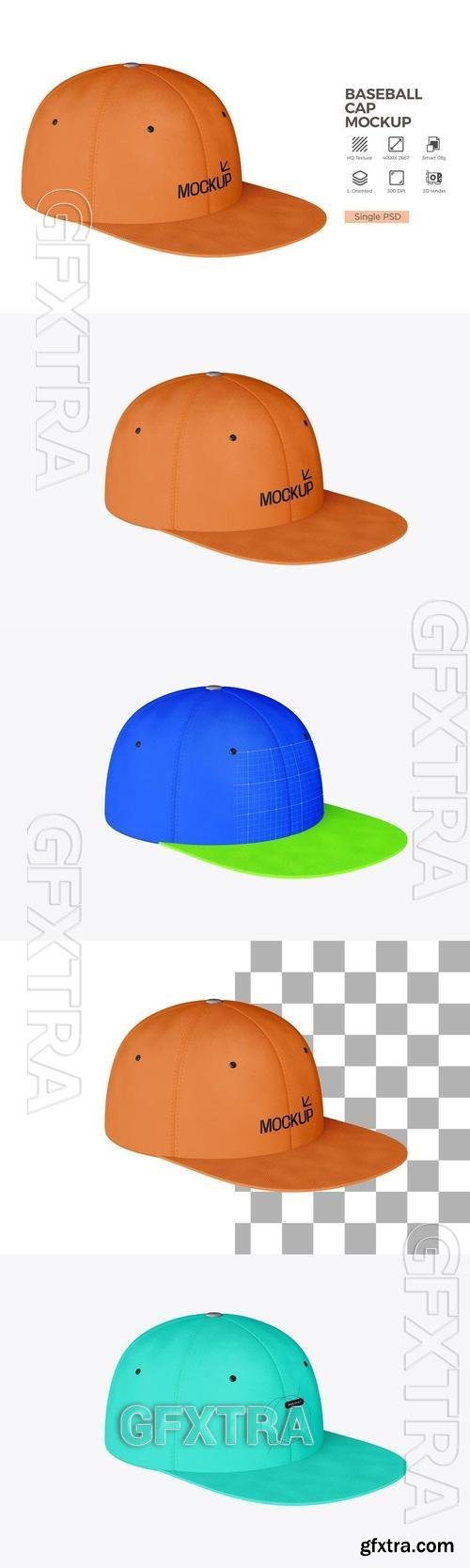 Snapback Cap Mockup N2CD9ES Snapback Cap Mockup N2CD9ES