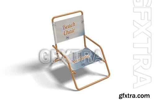 Beach Chair Mockup HS46GEM Beach Chair Mockup HS46GEM