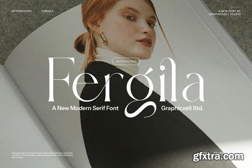 Fergila - Elegant Serif Font KP55ZXT Fergila - Elegant Serif Font KP55ZXT