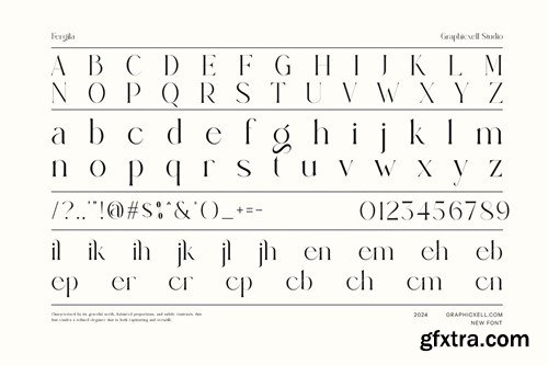 Fergila - Elegant Serif Font KP55ZXT Fergila - Elegant Serif Font KP55ZXT