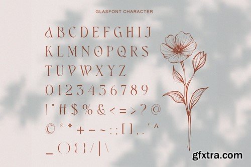 Glasfont XCV7K6K Glasfont XCV7K6K