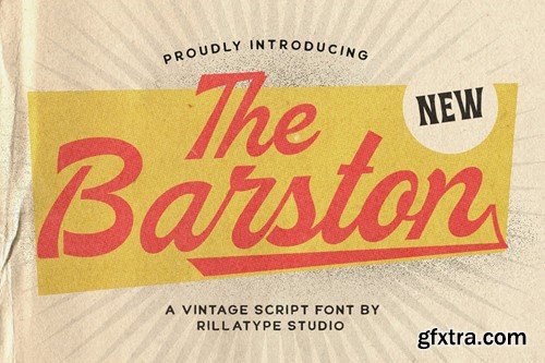 The Barston – Vintage Script Font F2XUZ4E The Barston – Vintage Script Font F2XUZ4E
