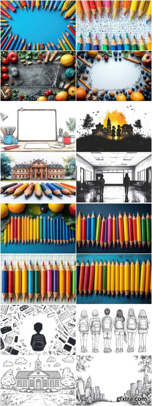 20 Back to School Backgrounds 20 Back to School Backgrounds