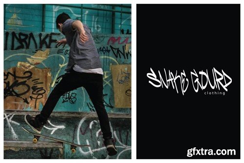 Snake Gourd - Graffiti Font UEHMF4V Snake Gourd - Graffiti Font UEHMF4V